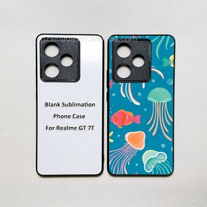 เคสโทรศัพท์พิมพ์ซับลิเมชัน TPU 2D พร้อมแผ่นโลหะสำหรับ Realme GT 7T - Product Image 1