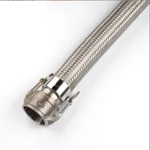 Dip Stainless Steel Corrugation Hose Ptfe Corrugated Hoses Braided Flexible Metal Hose For Water Heater