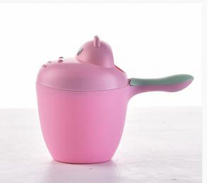 Gobelet de rinçage pour shampoing enfant Hippo, en plastique portable pour bébé, pour le lavage des cheveux - Product Image 4