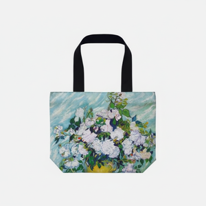 AU-01801 Tote Bag da donna L Van Gogh Art Design "rose bianche" - Product Image 1