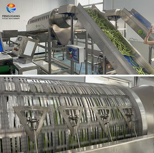 FENGXIANG DD-250 Automatic Bean <b>Top</b> Tail Cutting Machine 250-500 kg/h Stainless Steel Green Beans End Removing Machine - Product Image 2