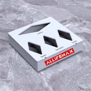 Organizador Ziplock de bolsas de tela ecológica sostenible, almacenamiento de plástico de PVC rectangular para organizar armarios - Product Image 3