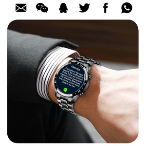 นาฬิกาอัจฉริยะสำหรับผู้ชาย Bw0189หน้าจอสัมผัสเต็มรูปแบบใหม่ - Product Image 4