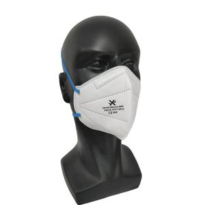 XPRO masker debu FFP1, <span class=keywords><strong>Respirator</strong></span> KN95 putih Logo kustom dengan fitur PPE keamanan - Product Image 4