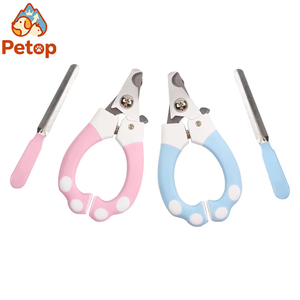 Coupe-ongles pour animaux de compagnie Petop en acier inoxydable simple pour chiens et chats - Outil de toilettage des ongles pour petites races - Product Image 1