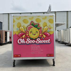 Heavy Duty Pizza Trailer Custom Fried Chicken Food Truck VIN Commercial <b>Kitchen</b> - Product Image 4