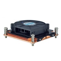 Great wall — radiateur pour processeur industriel, en cuivre pur 1U, pour serveur et up, dissipateur thermique, LGA2011, 2066
