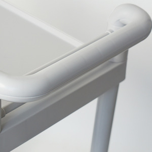 รถเข็นแพทย์พลาสติกสามชั้นพร้อมลิ้นชักและถังสำหรับใช้ในคลินิก - Product Image 3