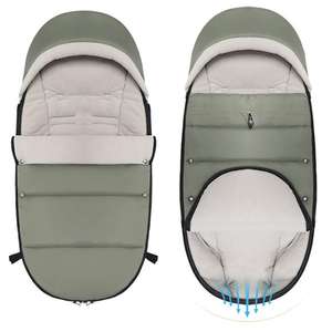 Artefact de <span class=keywords><strong>poussette</strong></span> de <span class=keywords><strong>marche</strong></span> pour bébé <span class=keywords><strong>avec</strong></span> couvre-pieds coupe-vent et sac de couchage anti-coup de <span class=keywords><strong>pied</strong></span> et ensemble d'accessoires pour couvre-pieds - Product Image 2