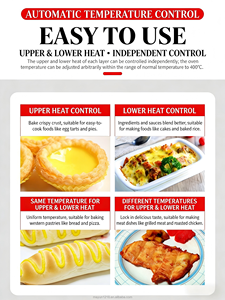 New Commercial Electric Bakery Industrial Convection Oven <strong>Digital</strong> Control Overheat Protection Adjustable Thermostat Detachable - Product Image 6