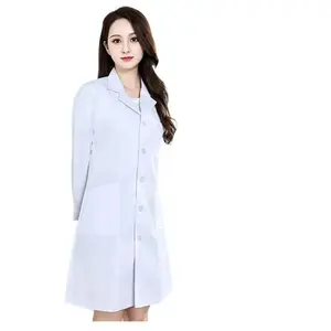 Blouse médicale promotionnelle pour les étudiants en médecine, en soins infirmiers, en médecine, en <span class=keywords><strong>pharmacie</strong></span>, en chimie, en laboratoire, en clinique, vêtements de travail - Product Image 2