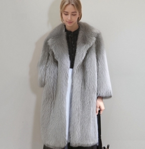 Outwears <span class=keywords><strong>Abrigo</strong></span> largo <span class=keywords><strong>de</strong></span> <span class=keywords><strong>piel</strong></span> sintética <span class=keywords><strong>para</strong></span> mujer <span class=keywords><strong>Abrigo</strong></span> con <span class=keywords><strong>cuello</strong></span> en V Bolsillos <span class=keywords><strong>Abrigo</strong></span> grueso Chaquetas cálidas Maxi Abrigos <span class=keywords><strong>para</strong></span> mujer - Product Image 5
