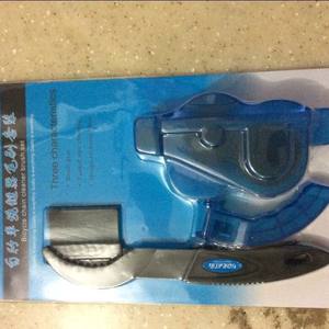 Herramienta limpiadora de cadenas de bicicleta, juego de cepillos multifunción de plástico para limpieza de cadenas de bicicleta, en blíster. - Product Image 2