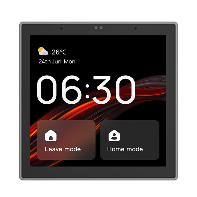 Smart Home Touch Screen 4" Tuya Central Control Panel Switch WiFi Zigbee All in One Gateway Tuya Control Panel for Smart Scenes