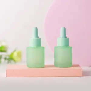 Produsen disesuaikan botol tetes kaca parfum minyak esensial perawatan kulit kosmetik wangi kosong 20ml