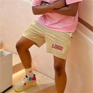 Pantaloncini in maglia da basket sublimazione in poliestere bianco <span class=keywords><strong>con</strong></span> Logo personalizzato da palestra stampati estivi all'ingrosso di alta qualità - Product Image 2