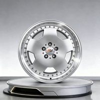 Jantes personnalisées en 2 parties forgées de 15, 16, 17, 18, 19 pouces, 5*130, 5*114.3, 5*120, 5*110 pour Audi, Mercedes, Maybach, W124, BMW E90, F30