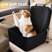 Siège auto 2-en-1 pour chien et chat, en tissu Oxford imperméable, résistant aux rayures, avec housse de siège en maille respirante pour le voyage – Vente en gros