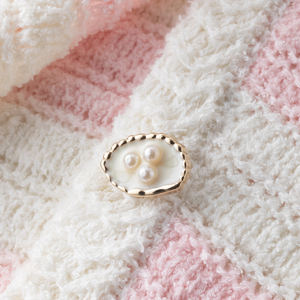 <span class=keywords><strong>Cardigan</strong></span> maglione lavorato a maglia personalizzata con scollo a V in <span class=keywords><strong>cotone</strong></span> 100 cavo a righe rosa e bianche - Product Image 5