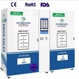 Custom 21.5 Inch Smart Pharmacy Vending Machine 310 Ch Distributeur Automatique De Medicaments 24/7 Self Service Pharmacy Kiosk - Product Image 1
