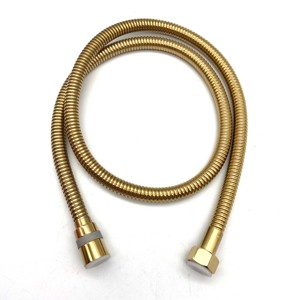 SR167 ABS GROME GOLD shattaf с 1,2 м ПВХ золотым шлангом, ванная комната, унитаз, набор shattaf, биде опрыскиватель - Product Image 6