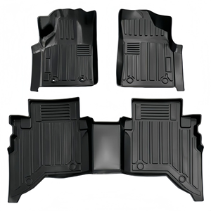 Juego de 3 Alfombrillas Antideslizantes de Goma TPE 3D para Coche, para <span class=keywords><strong>VIGO</strong></span> 2009-2015 - Product Image 1