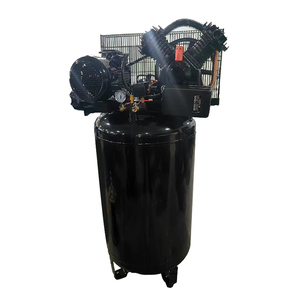 Compresor de Aire Industrial Vertical Portátil de Pistón de 3KW 4HP 200L Accionado por Correa, Fabricado en China - Product Image 1