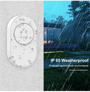 Timbre Inalámbrico con Batería Integrada, Alcance de 150 Metros, Timbre Inalámbrico Inteligente <span class=keywords><strong>para</strong></span> Casa, Llamada Inalámbrica, Tono de Llamada <span class=keywords><strong>para</strong></span> Puerta, 220V - Product Image 5