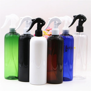 Botella vacía de plástico transparente con gatillo para mascotas, espray transparente de color ámbar y <span class=keywords><strong>blanco</strong></span>, 100ml, 150ml, 250ml, 300ml, 500ml - Product Image 4