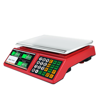 Báscula Electrónica Comercial FOREVER SCALES para Venta al por Menor con Cálculo de Precio 40kg 2g Balanza Digital