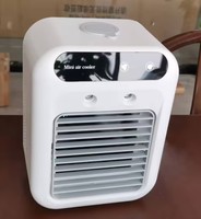 Climatiseur portable 2-en-1 avec 2 modes de pulvérisation, ventilateur de refroidissement de bureau amélioré en ABS pour dortoir