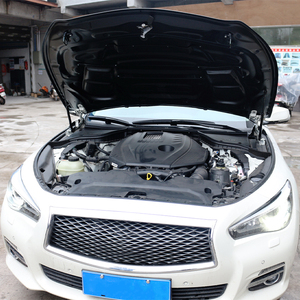 Kit de Carrocería de Fibra de Carbono 2014 para Infiniti Q50, Parachoques Delantero y Capó, Instalación con Tornillos - Product Image 5