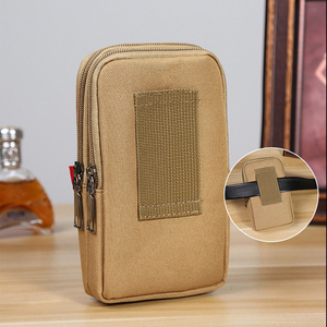Mens Fashion Oxford Fabric Waterproof Phone Bag with Card Slots and Belt Hook for Daily and Business Use - Product Image 3