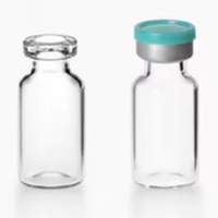 Bouteilles en verre borosilicate durables, optimisées pour l'emballage de produits lyophilisés