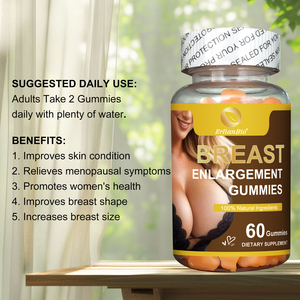 Gommes pour l'élargissement du sein Marque privée <span class=keywords><strong>100</strong></span>% Naturel Pueraria Mirifica Extrait de Papaye Gummies Complément alimentaire - Product Image 4