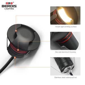 Projecteur LED d'<span class=keywords><strong>extérieur</strong></span> encastré étanche IP67, lumière de sol à tension constante 12Vdc 24Vdc, éclairage d'escalier <span class=keywords><strong>extérieur</strong></span> - Product Image 3