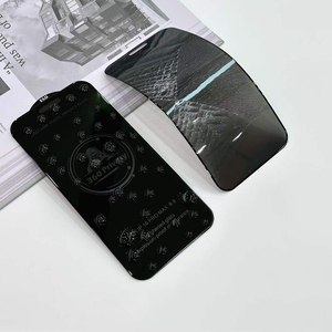 อุปกรณ์ป้องกันหน้าจอกระจกเทมเปอร์ป้องกันลายนิ้วมือสำหรับ <span class=keywords><strong>iPhone</strong></span> 12 MINI 5.4/12 6.1/12 Pro 6.1/12 6.1เพื่อความเป็นส่วนตัวป้องกันการสอดแนม - Product Image 6