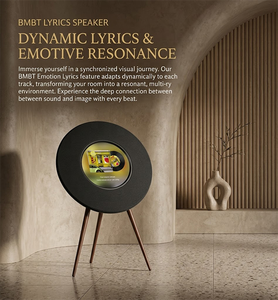Écran d'affichage des paroles HD, enceintes sur pied intelligentes avec système audio domestique de luxe pour salon, affichage LED avec paroles et A - Product Image 5