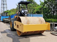 Rouleau compresseur vibrant à roue simple en acier Sem512 de 12 tonnes, fabriqué en Chine