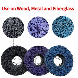 150pcs-carton पॉली स्ट्रिप क्लीन डिस्क सेट 4-1/<span class=keywords><strong>2</strong></span> "x 7/8" आसान पेंट स्ट्रिपिंग व्हील अपघर्षक उपकरण श्रेणी के लिए - Product Image 2