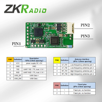Módulo Lector de Tarjetas RFID Todo en Uno de 125KHz y 13.56MHz con Bluetooth, Compatible con Apple Wallet y Google Wallet, Lectura de Tarjetas de Credenciales