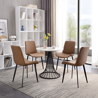 Table basse mobile de luxe personnalisée pour la maison, table d'appoint de salon, petite table ronde pour canapé