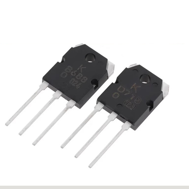 Original 2SD718 2sd 718 To-3P 120V 8A 2SB688 B688 D718 Power Transistor