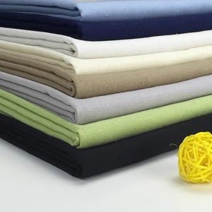 Tissu en coton et <span class=keywords><strong>lin</strong></span> de <span class=keywords><strong>couleur</strong></span> naturelle unie Offre Spéciale, tissu en <span class=keywords><strong>lin</strong></span> <span class=keywords><strong>naturel</strong></span> lavé pour rideaux de lit - Product Image 2