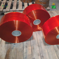 Étiquette thermorétractable en PVC personnalisée pour bouteille de boisson, jus, eau, shampoing, détergent, emballage, film thermorétractable