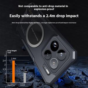 Funda Magnética Antigolpes para Xiaomi 17Promax 15ultra <span class=keywords><strong>POCO</strong></span> F7, Funda Protectora con Refrigeración de Grafeno para Redmi Note 14 Pro K80 - Product Image 3