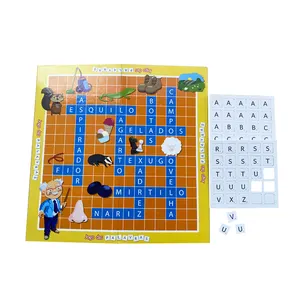 Commercio all'ingrosso professionale personalizzato pezzi di gioco da tavolo accessori mazzo gioco da tavolo puzzle giocattoli educativi per bambini