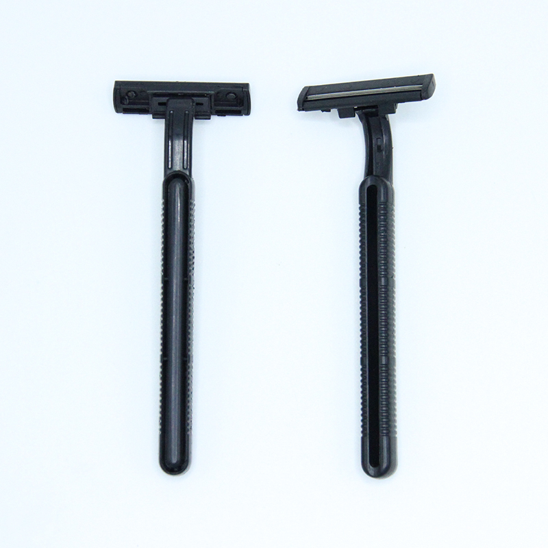 Black Shaving Razor Men Travel Friendly