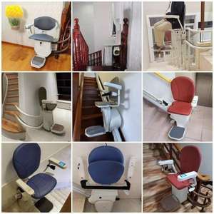 Villa otel daire için yaşlı ve engelli insanlar için özelleştirilmiş otomatik geri çekilebilir merdiven asansörü Modern tasarım - Product Image 6