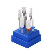 Meilleure vente : Kit professionnel de 7 outils pour l'art des ongles, embouts de perceuse à ongles en céramique
